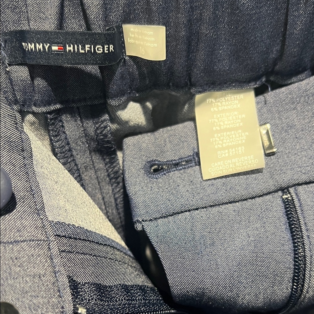 Tommy Hilfiger Navy Women's Pants - Picture 7 of 7